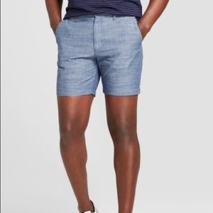 Goodfellow Linden Chambray Shorts